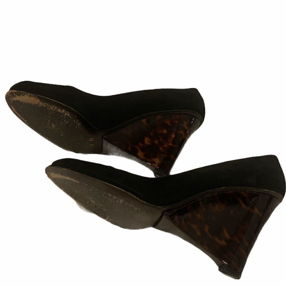 STUART WEITZMAN WEDGES SIZE 9 - Picture 3 of 4
